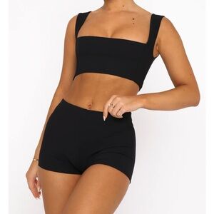 White Fox In The Mix crop top